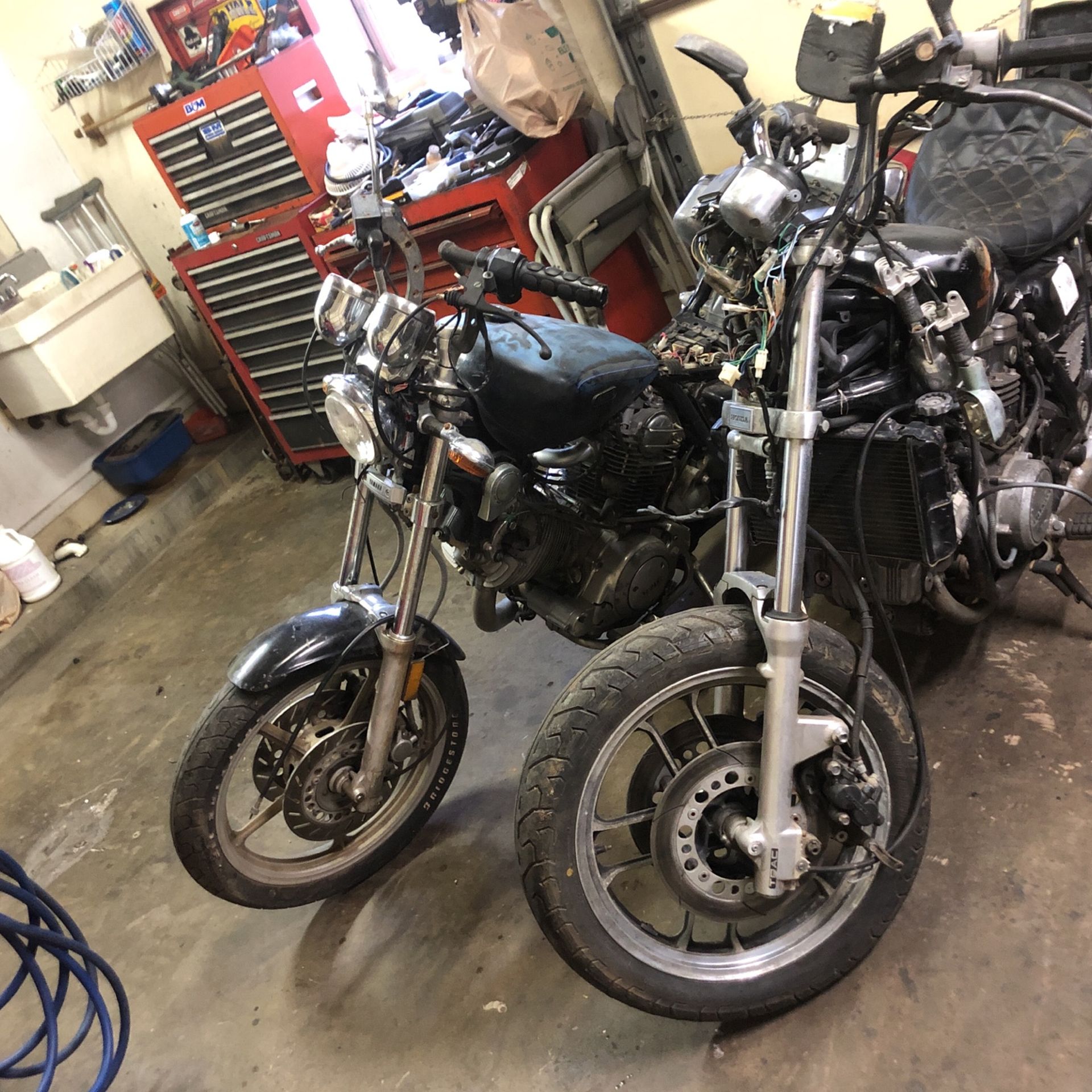Honda Magna And Yamaha Virago Parts Bikes for Sale in El Cajon, CA