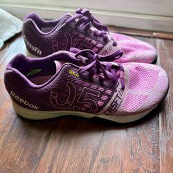 Purple/Pink Reebok CrossFit Womens Size 8.5 Kevlar CR5FT Athletic Shoes