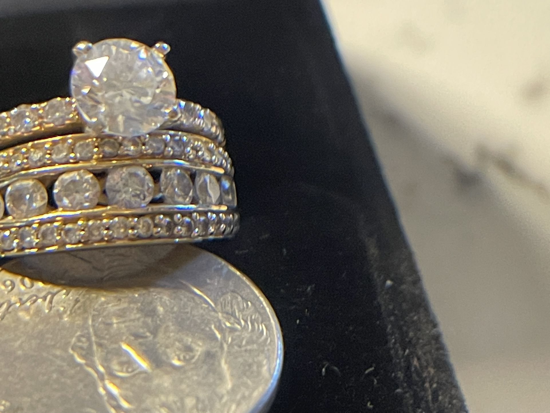Ladies Wedding Band Reduced For Xmas Sell