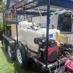Pressure Cleaning Trailer For Sale!!! OBO! All Included