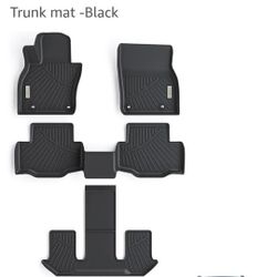 SANBAN-AXE Floor Mats & Cargo Liner for 2024 Mazda CX-90/PHEV 6&7 Seats