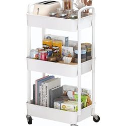3-Tier Rolling Utility Cart 