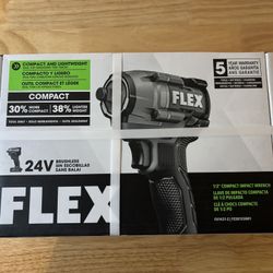 Flex 24V Compact Impact Wrench (Tool Only)