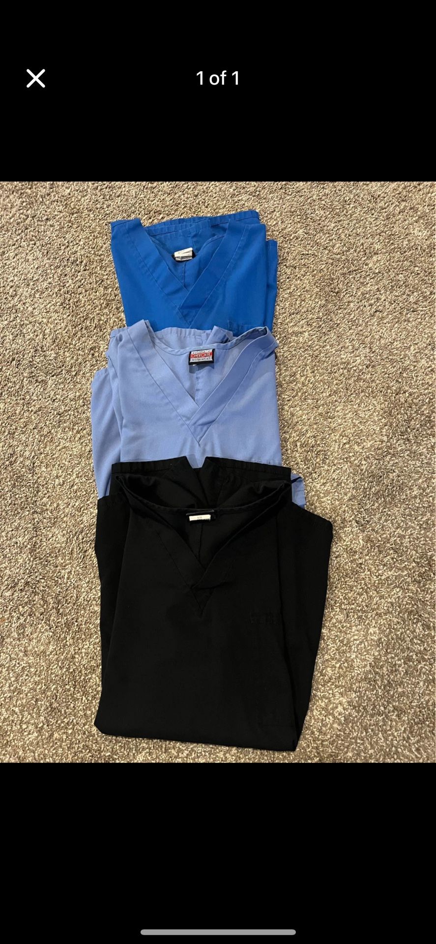 3 Scrub Tops