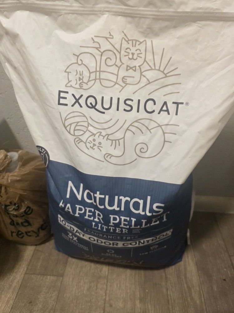 Exquisicat Paper Pellet Litter