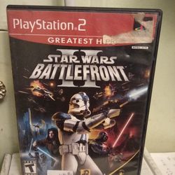 !! Video Game PS2 Star Wars Battlefront 2