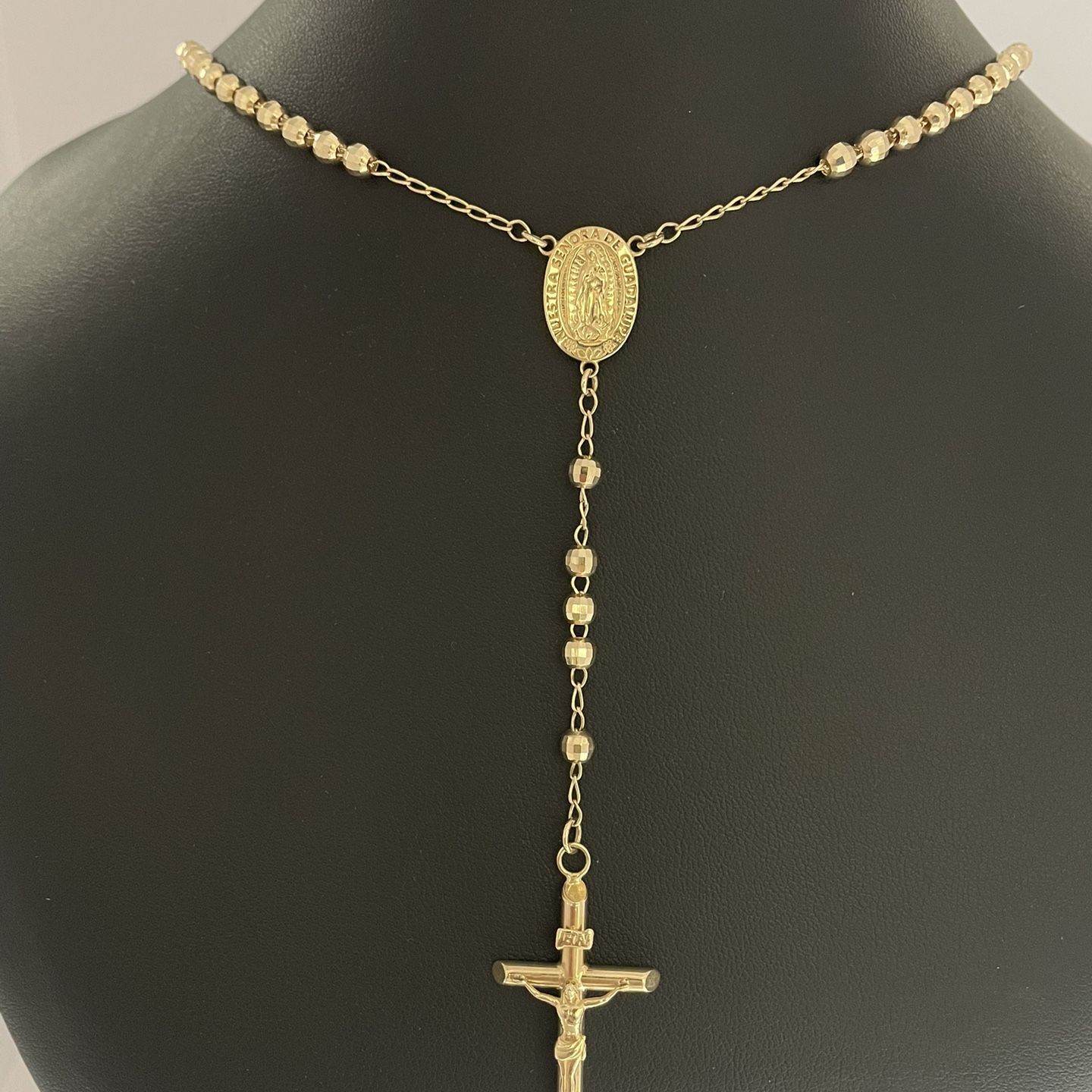 14k Gold Chain With Cross New