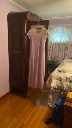 Lavender Maxi Dress With Cute Glitter Throughout The Dress