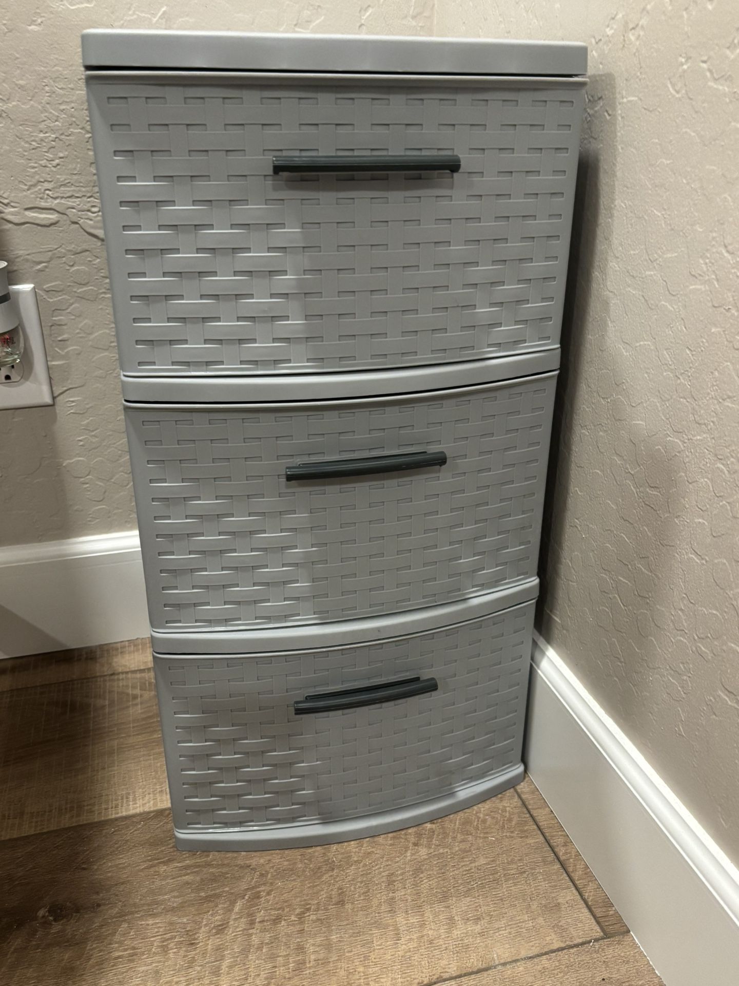 3 Drawer Plastic Storage