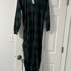 New Fleece Pajamas One Piece Or Holiday Lounge Bodysuit Size Kids 14