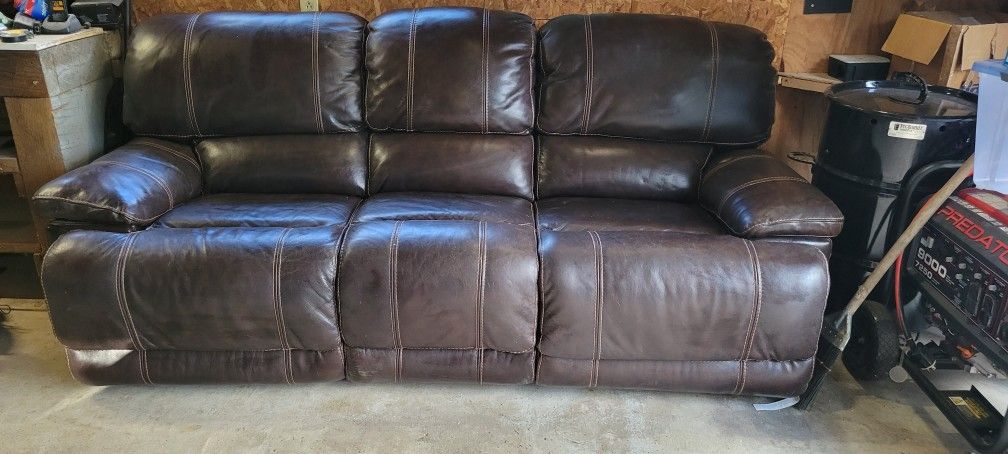 Used Cotsco Recliner Sofa