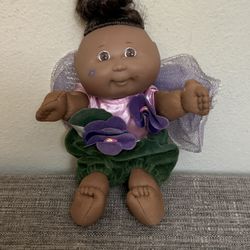 Vintage 90’s Cabbage Patch Kids Garden Mini Fairy Doll 9”