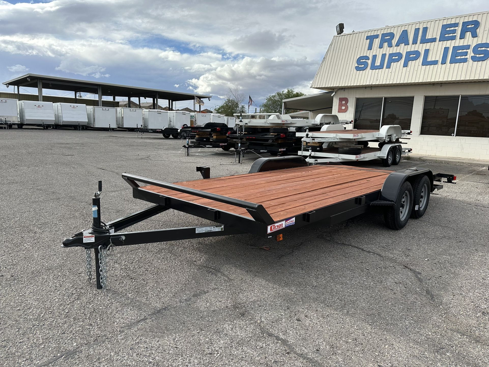 New 7’x18’ Car Hauler