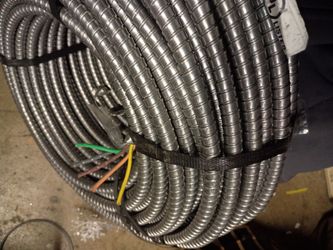 Coil of Armored Electrical Cable (MC Cable)
