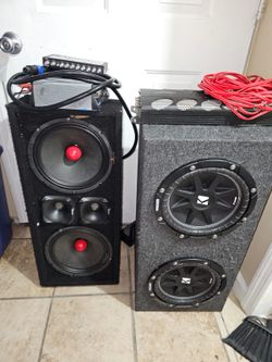 SUBWOOFERS/ AMP