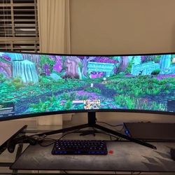 49 Inch Ultra Wide Gaming Monitor 144hz 