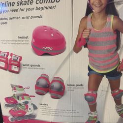 Girls Skates Size 1-4 