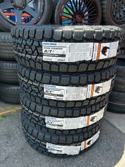 TOYO OPEN COUNTRY A/T lll LT275/70R18 price$315 each