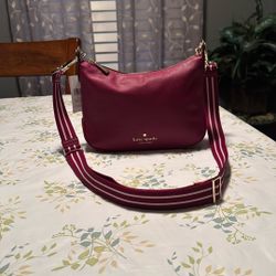 Kate Spade Rosie Blackberry Crossbody Bag New  Auténtic Good 