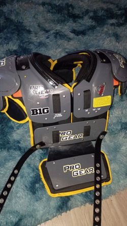 Football shoulder pads college grade pro gear