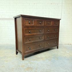 Delivery is available open box Never used solid wood dresser with 8 storage drawers  $ 590 OBO! 