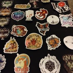 Stickers / Decals 🐲🪄🧙‍♂️D&D