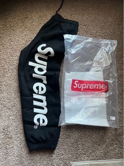 preme Sweatpants black