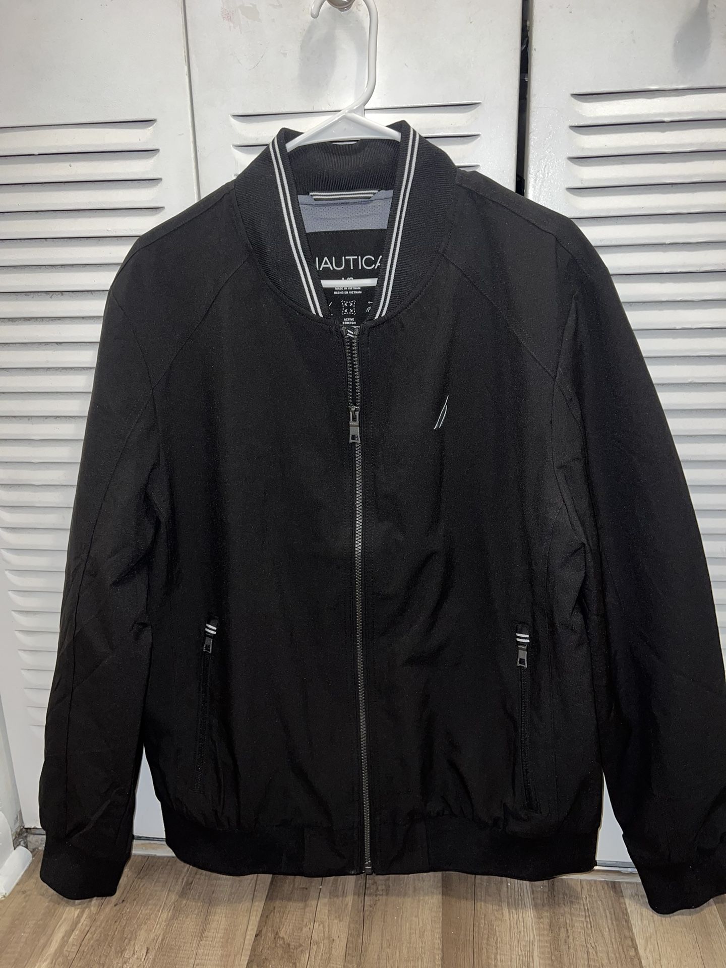 Nautica Active Stretch Water & Wind Resistant Bomber Jacket