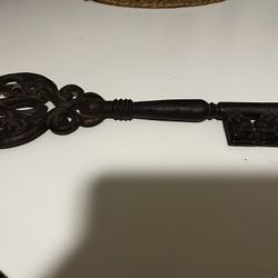 Wrought Iron Decorative Key