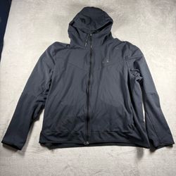 Nike Sportswear Men’s 2XL Black Tech Fleece Hoodie Full Zip Jacket DX0822-010