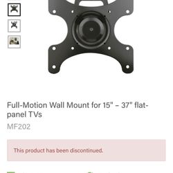 Full Motion Wall Mount For Flat Panel Tvs