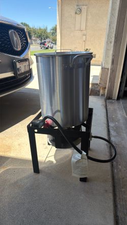 Turkey fryer set