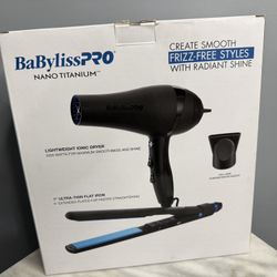 hair straightener/ blow dryer sets