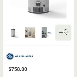 50 Gallon GE Water Heater (Gas) New! 