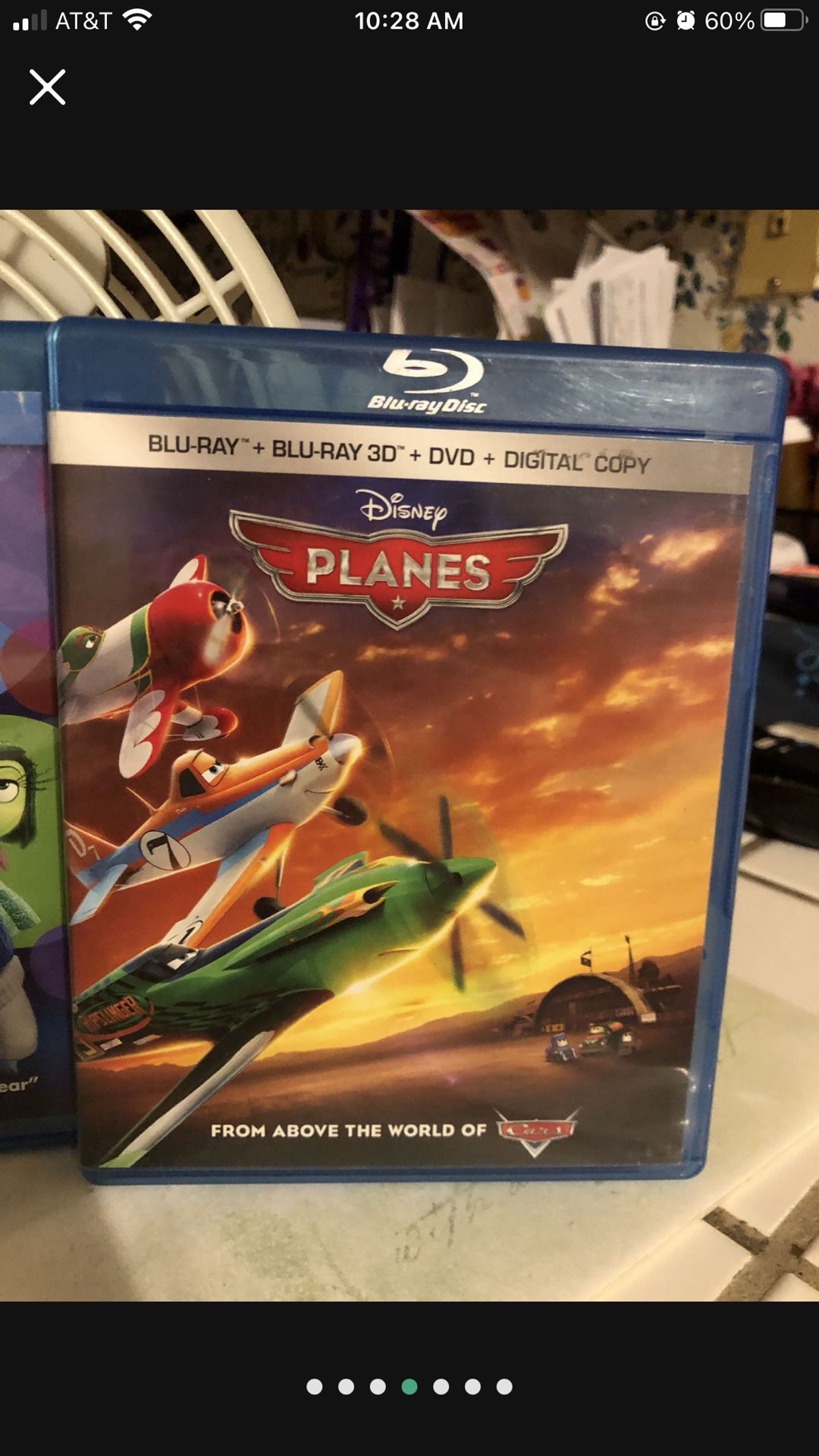 2 Blu-Rays Inside Out & Planes $2. or Both $3.