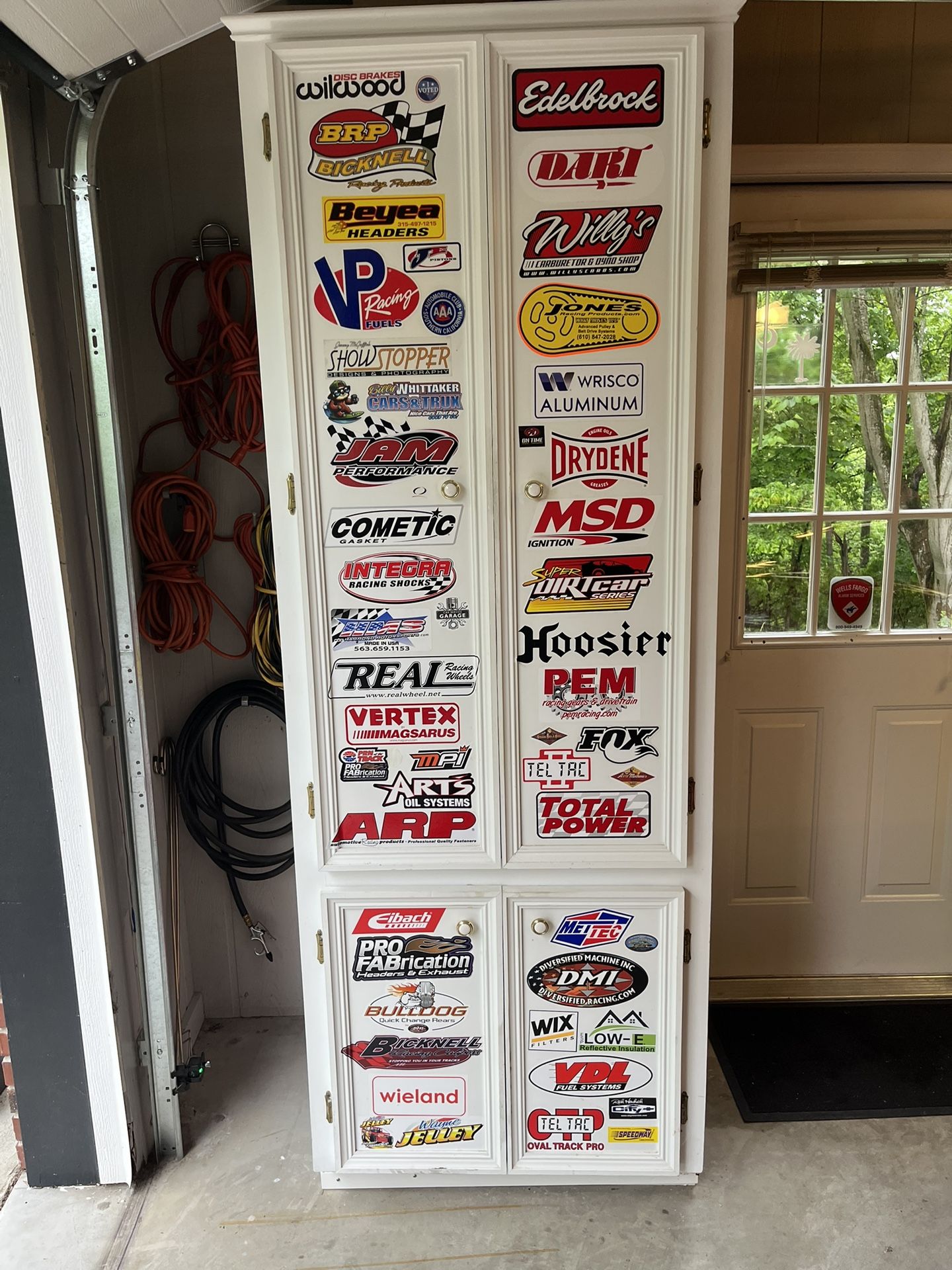 Solid Wood Garage or Shop Pantry Cabinet