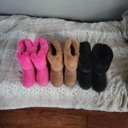 Rouge Size 11 Black Tan And Pink 