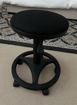 Ergonomic backless Stool with Foot Ring chair