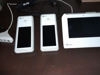 Clover mini pos system with 2 mobile pos