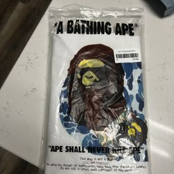 bape ABC tee white/blue