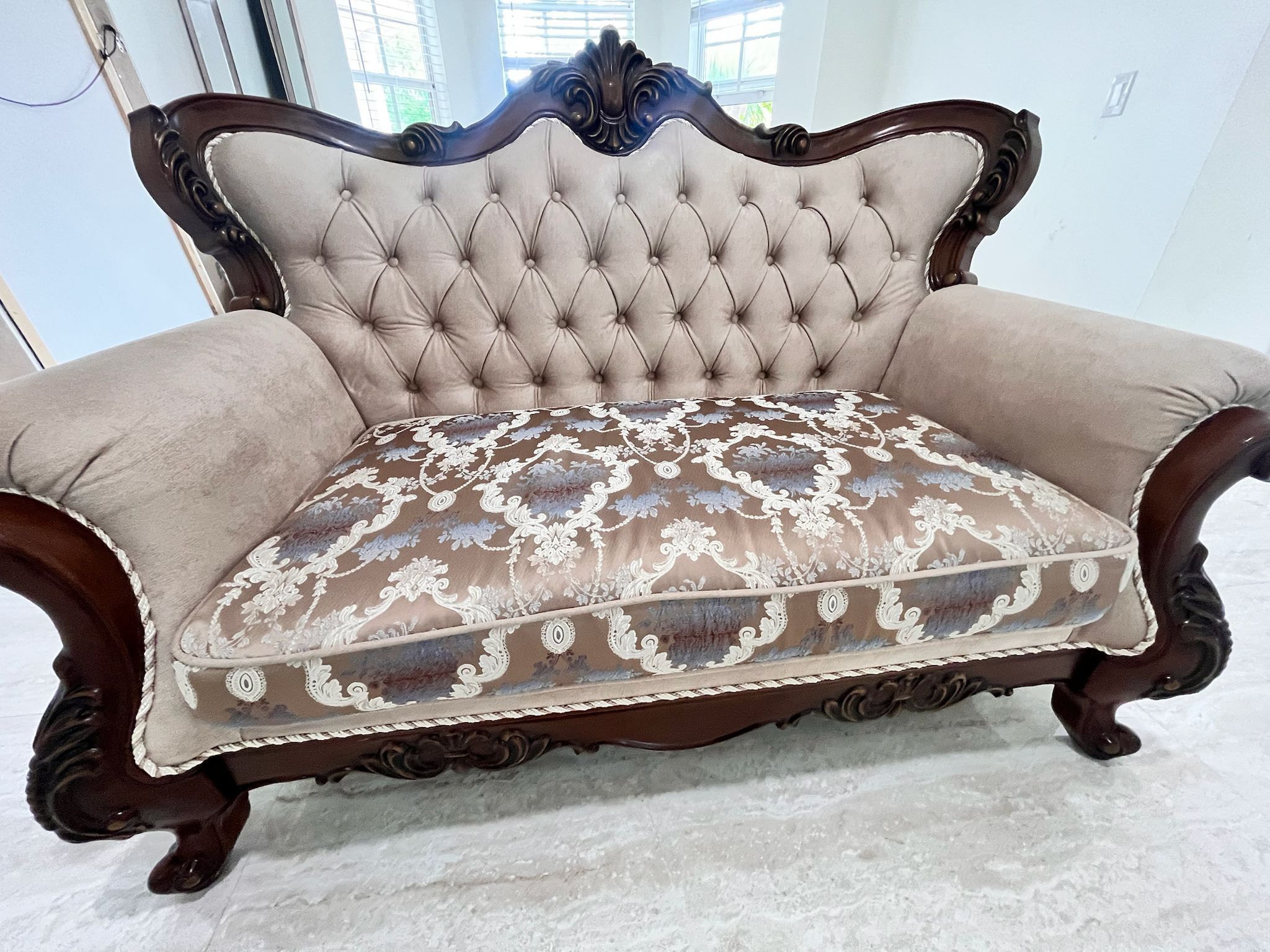 Two Sofa And Table