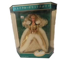Vintage Barbie Doll 1994 Happy Holidays Doll