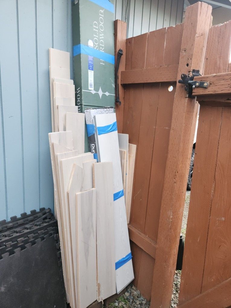 different floors, some are new, they are in their boxes