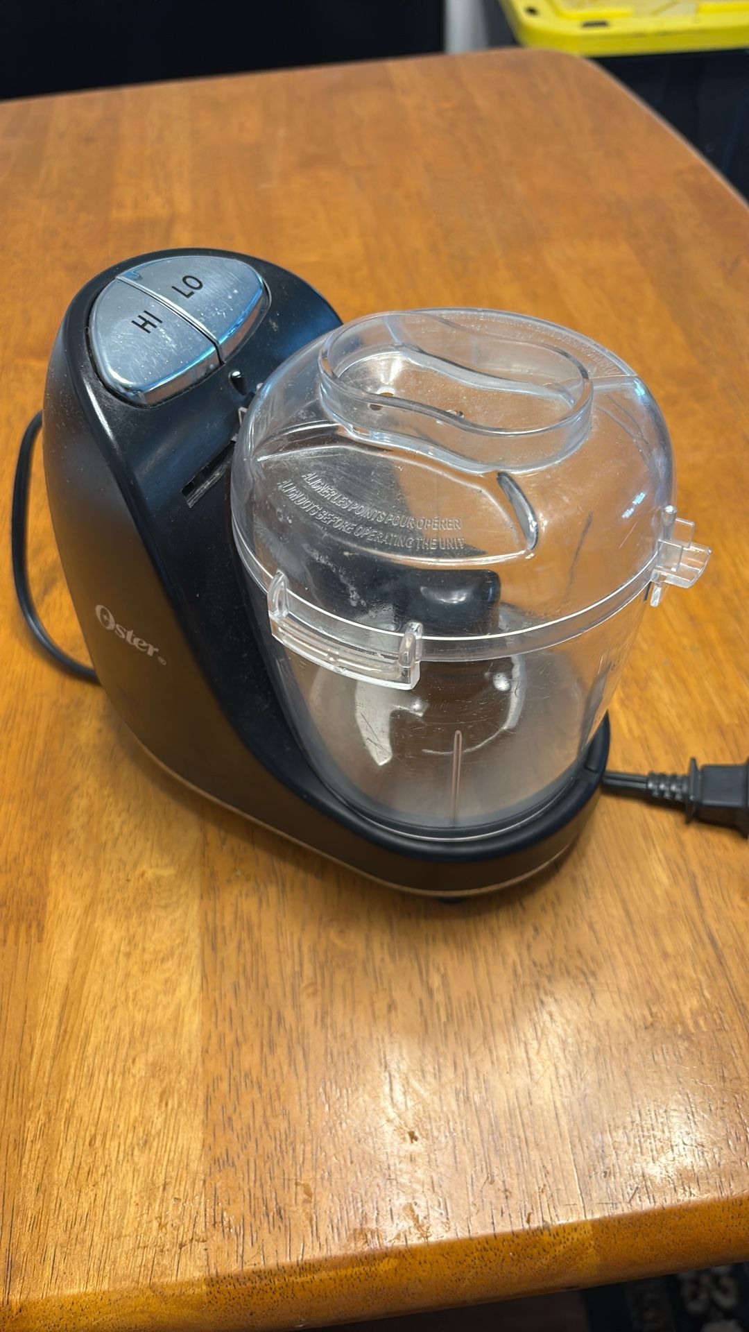Oster 3 Cup Mini Food Chopper/Grinder