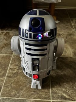 Star Wars R2D2 Droid Interactive Voice Activated Hasbro 16" Tall Missing Antenna