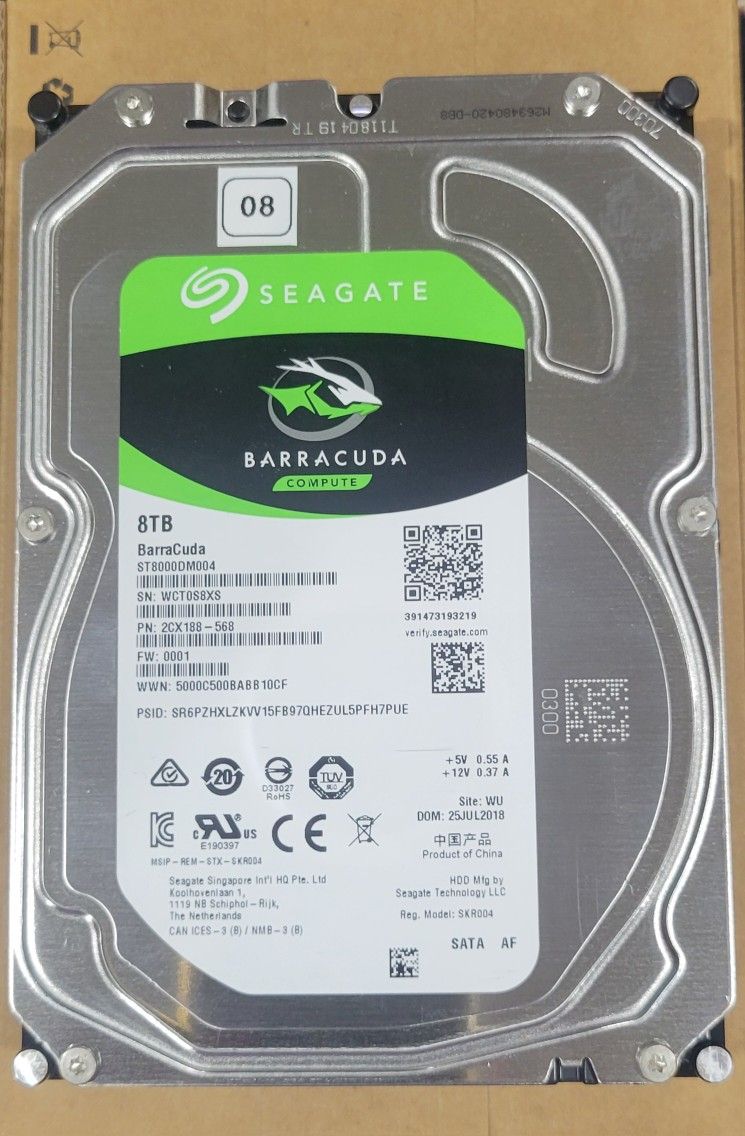 SEAGATE Barracuda Compute 8TB