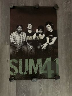 Sum 41 Band Poster 22.5 x 34.5