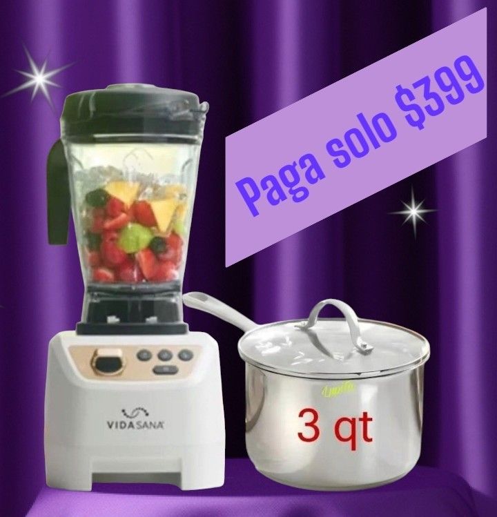 Licuadora Y Olla De 3qt