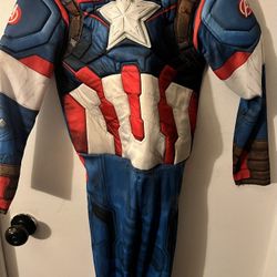 Captain America Boy Costume