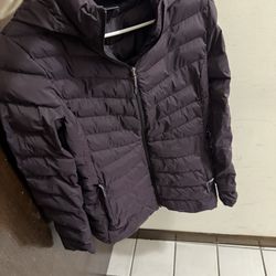 Purple Puffer Jacket